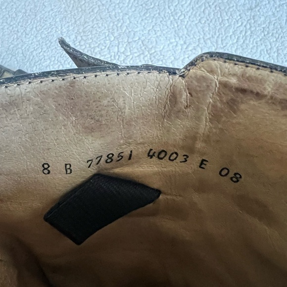 Frye Women's Black Distressed Leather Boots - Picture 5 of 13